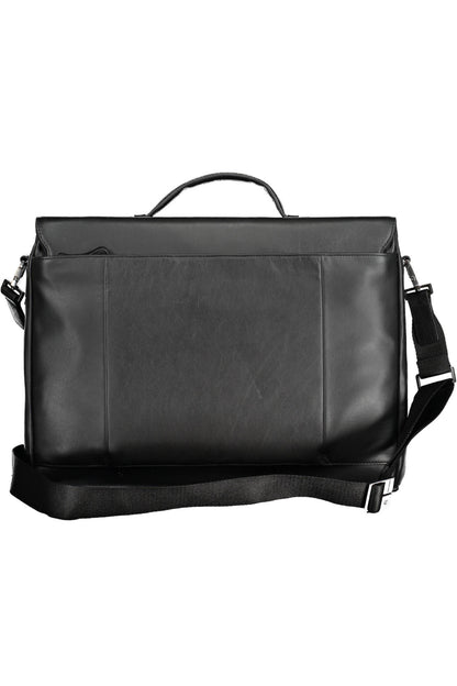 PIQUADRO MEN'S BRIEFCASE BLACK