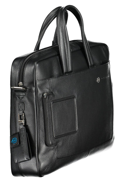 PIQUADRO BLACK MAN BRIEFCASE