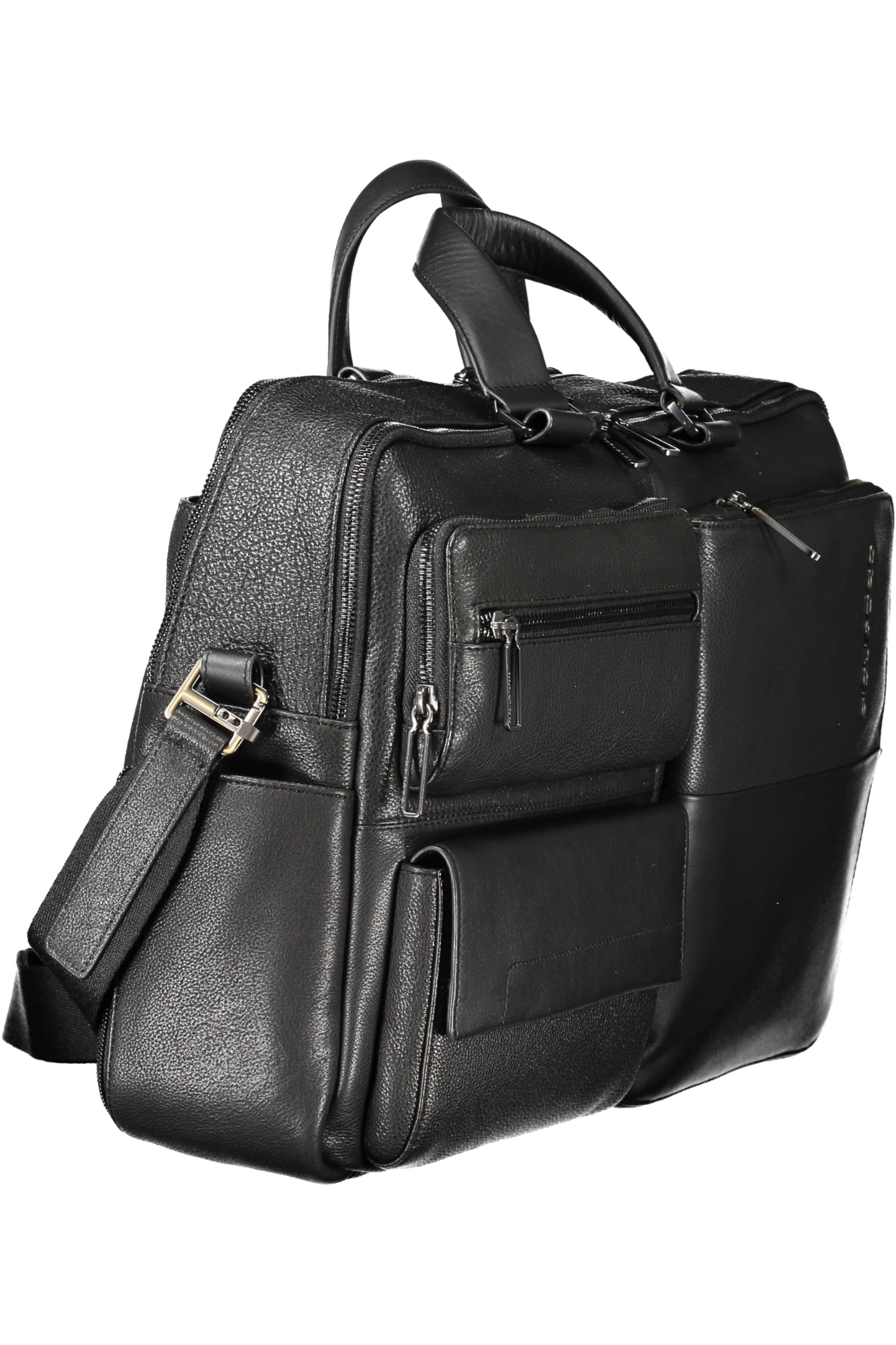 PIQUADRO MEN'S BRIEFCASE BLACK