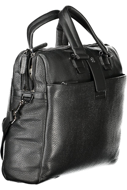 PIQUADRO MEN'S BRIEFCASE BLACK