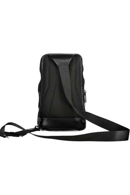 PIQUADRO BLACK MAN SHOULDER BAG
