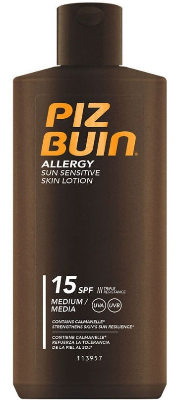 Piz Buin Allergy suntan lotion SPF 15 200 ml