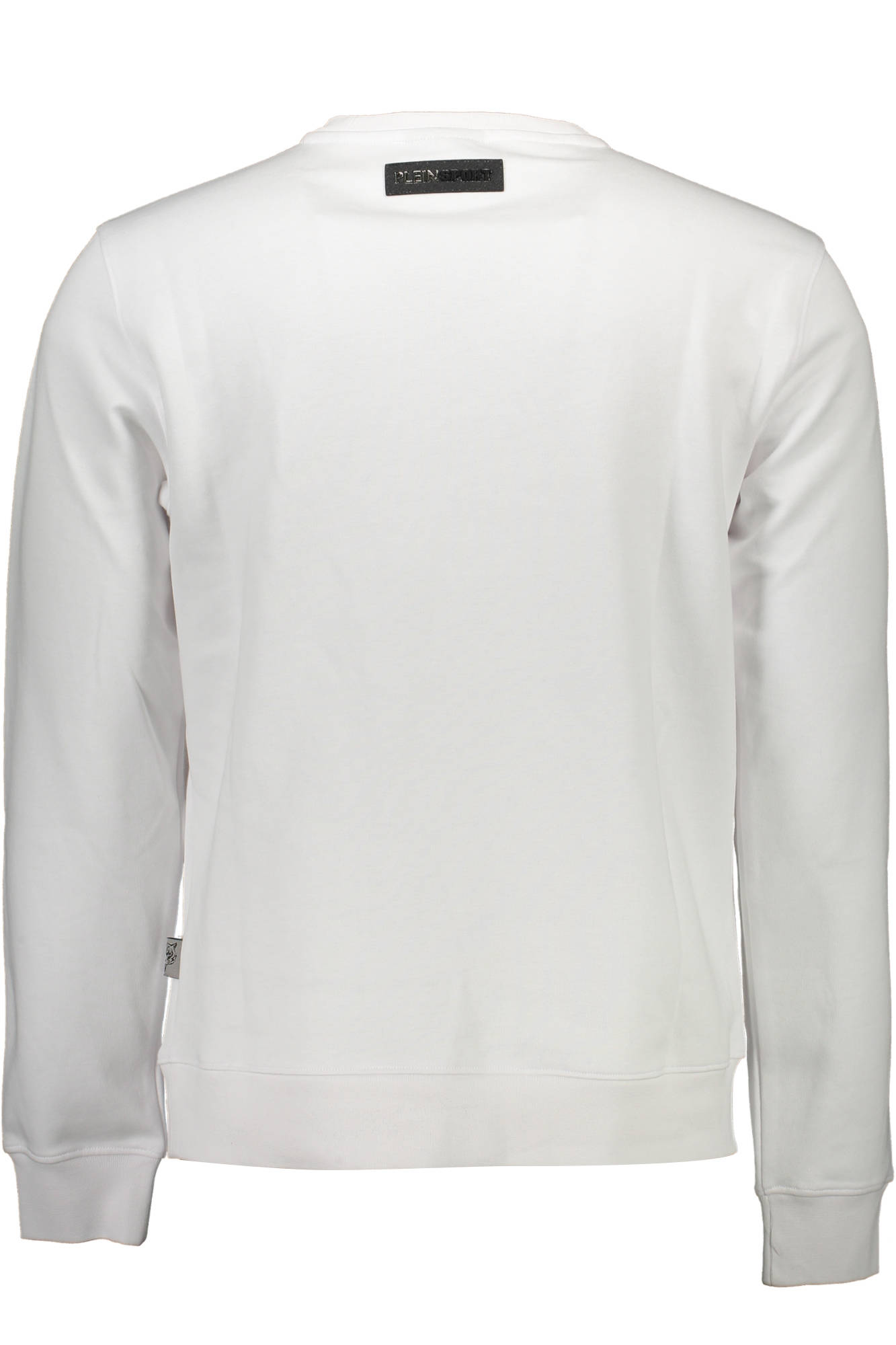 PLEIN SPORT MEN'S ZIP-UP SWEATSHIRT WHITE