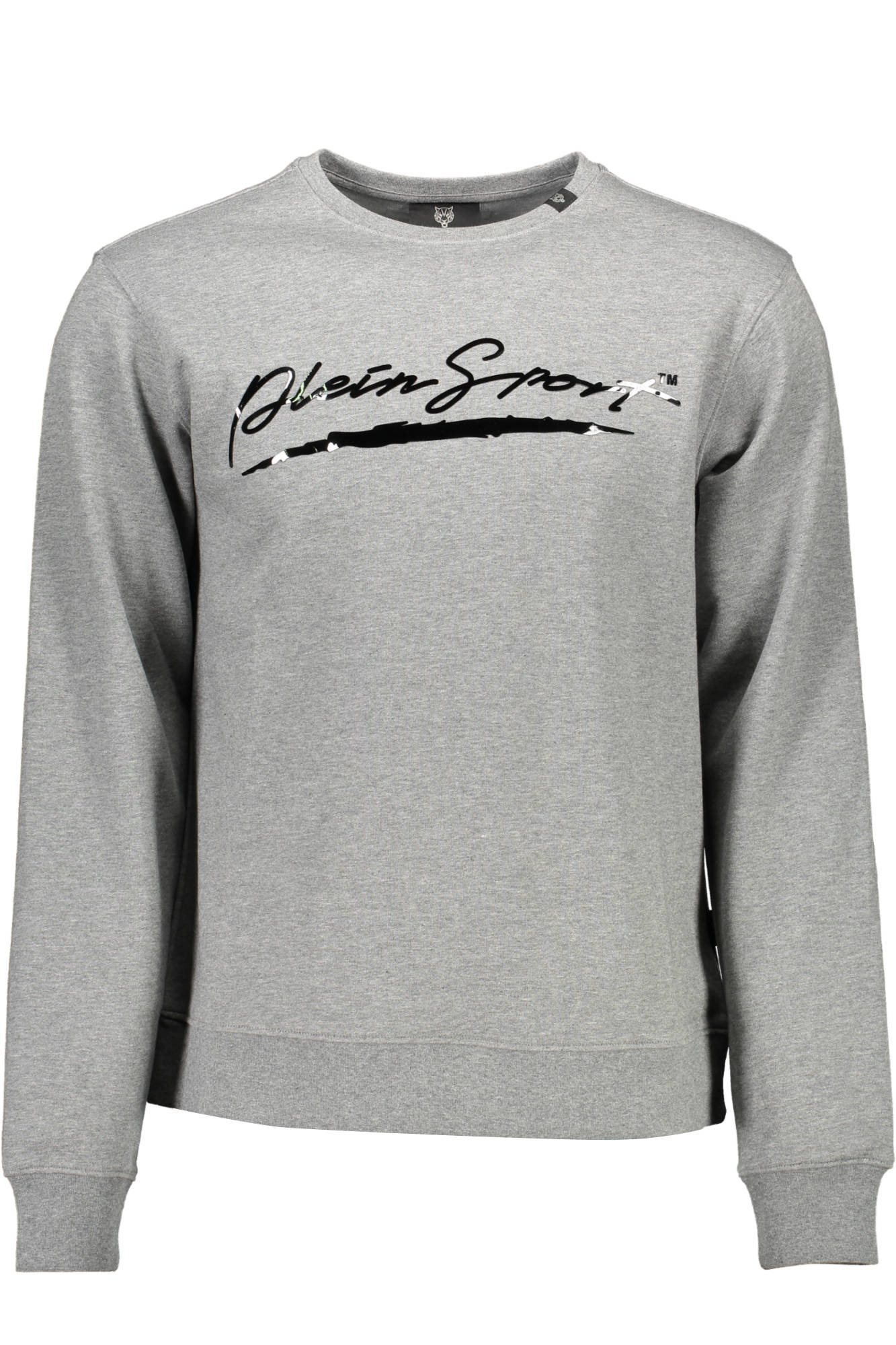 PLEIN SPORT MEN'S ZIP-FREE SWEATSHIRT GREY