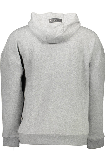 PLEIN SPORT SWEATSHIRT WITHOUT ZIP MAN GRAY