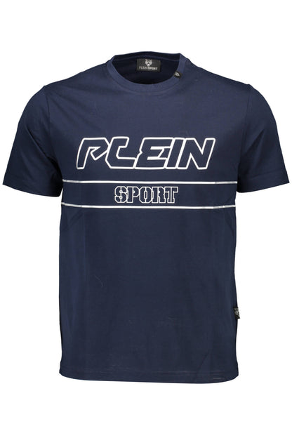 PLEIN SPORT SHORT SLEEVE T-SHIRT MEN BLUE