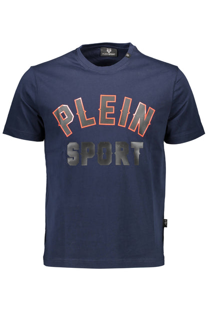 PLEIN SPORT MEN'S SHORT SLEEVE T-SHIRT BLUE