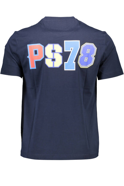 PLEIN SPORT MEN'S SHORT SLEEVE T-SHIRT BLUE