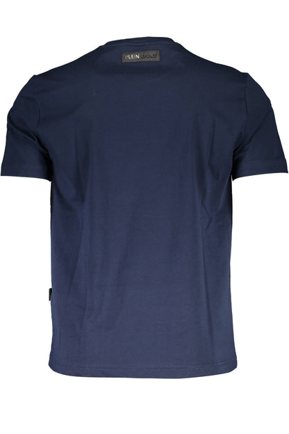 PLEIN SPORT SHORT SLEEVE T-SHIRT MEN BLUE