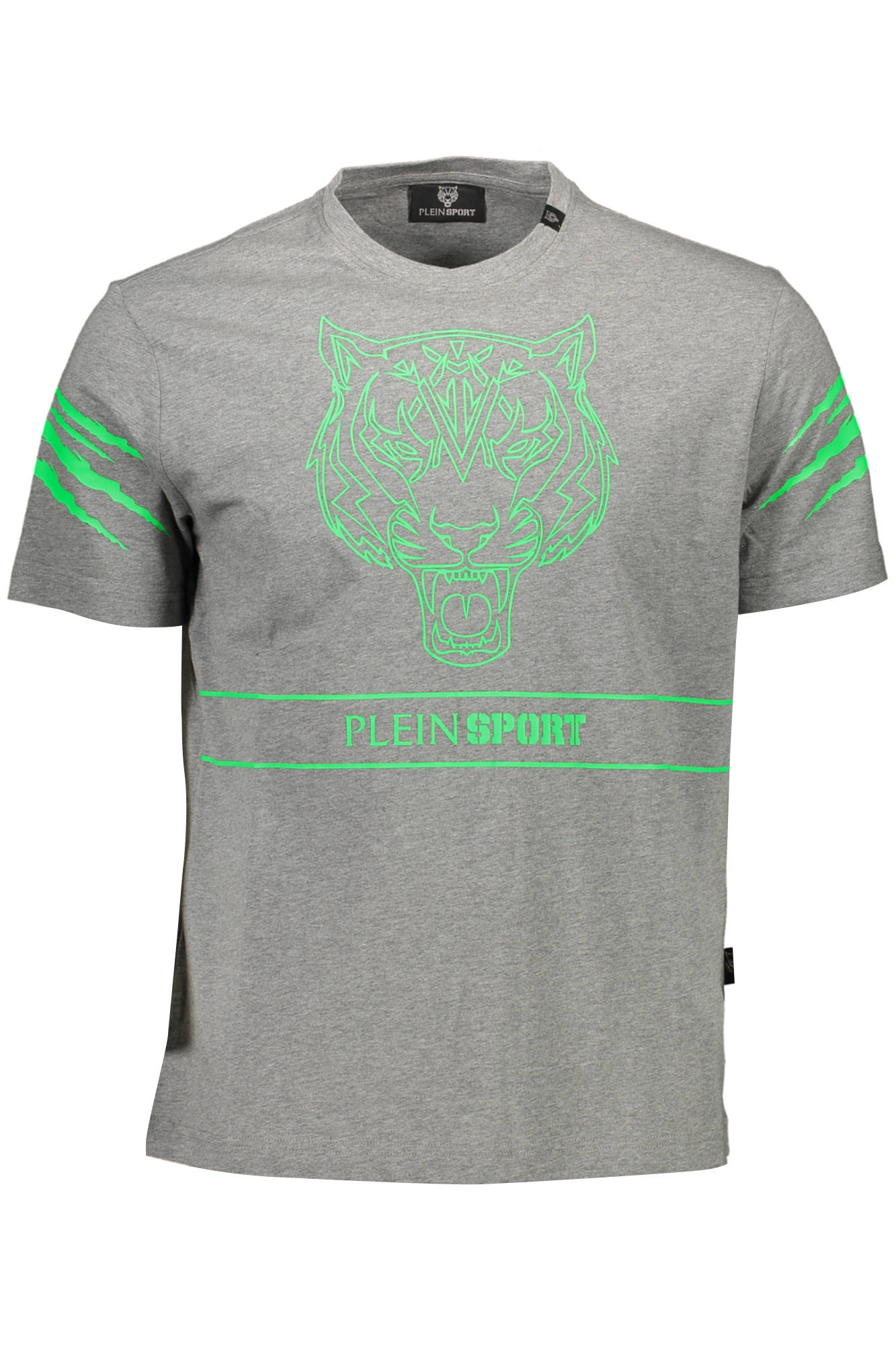 PLEIN SPORT SHORT SLEEVE T-SHIRT MEN GREY