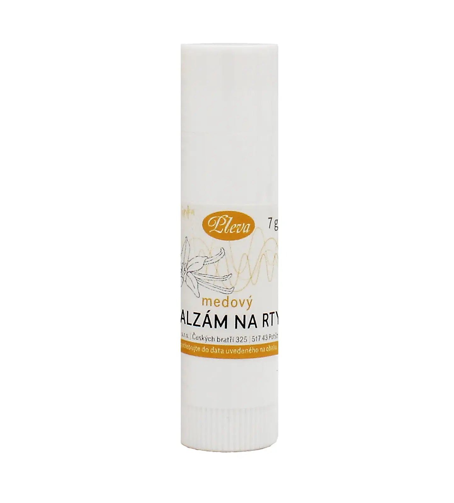 Pleva Honey Lip Balm with Vanilla Flavor 7g