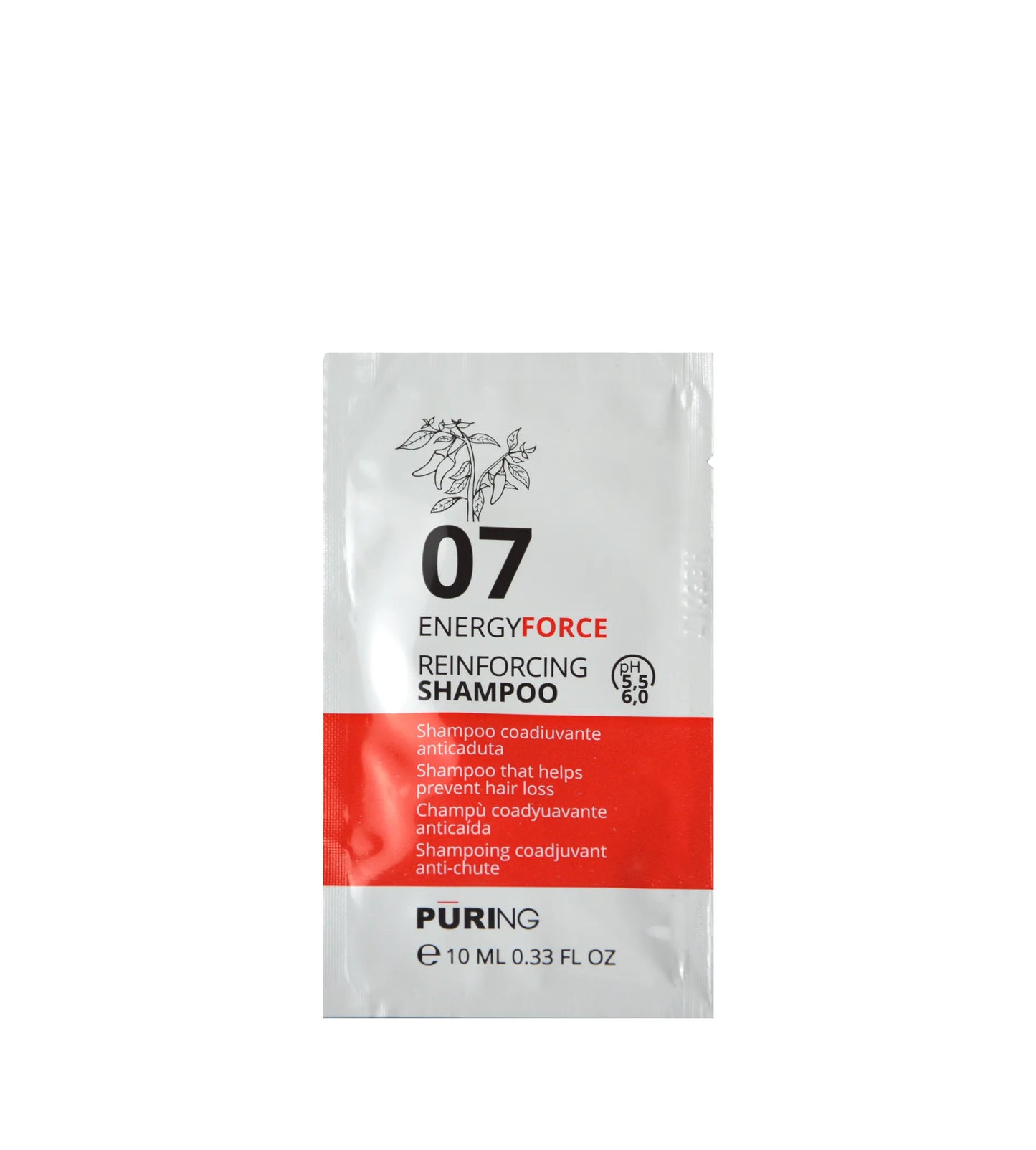 PURING 07 Energyforce Reinforcing Shampoo 10ml