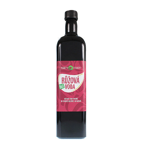 Agua de rosas orgánica Purity Vision 1 l