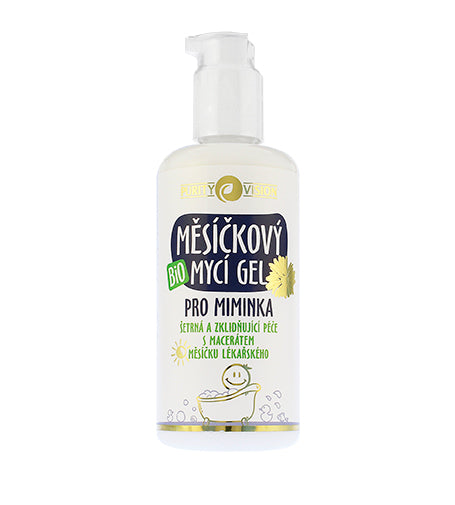 Purity Vision Bio měsíčkový mycí gel pro miminka 200 ml
