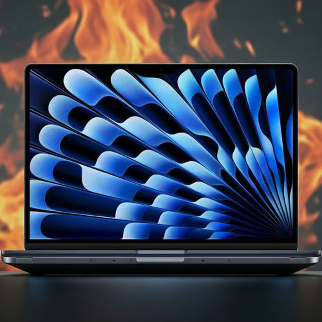 MacBook Air 13 M4 avec CPU 10 cœurs et GPU 8 cœurs, 16 Go, 256 Go SSD - Minuit