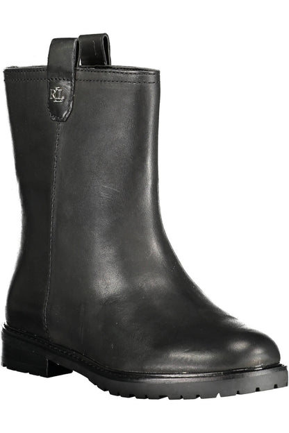 RALPH LAUREN WOMEN'S BOOT FOOTWEAR BLACK
