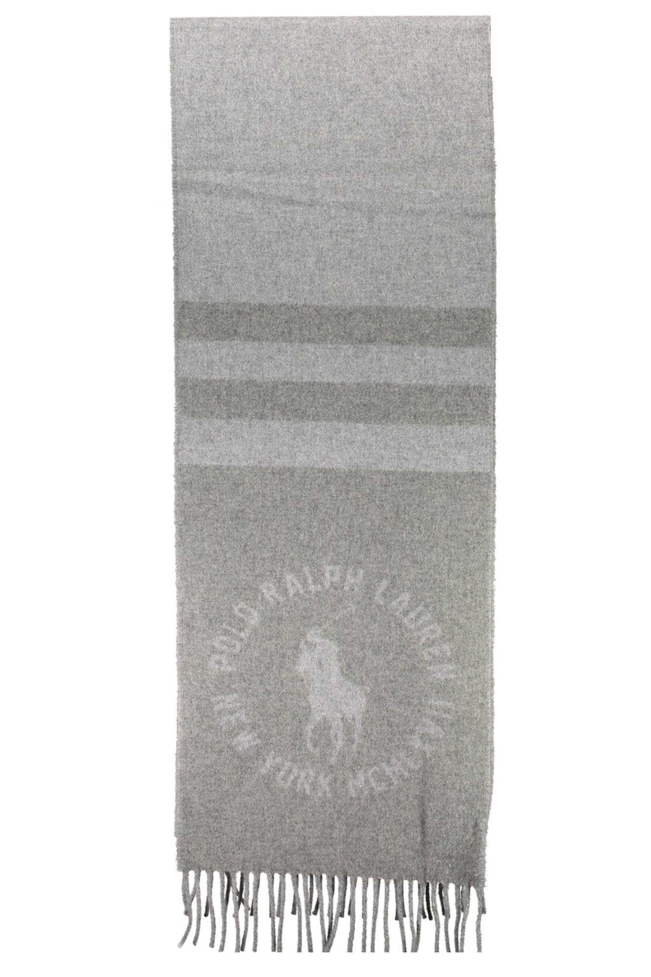 RALPH LAUREN GRAY MEN'S SCARF