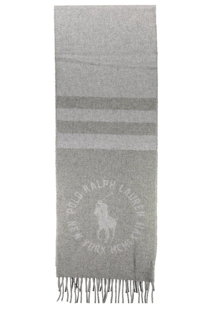 RALPH LAUREN GRAY MEN'S SCARF