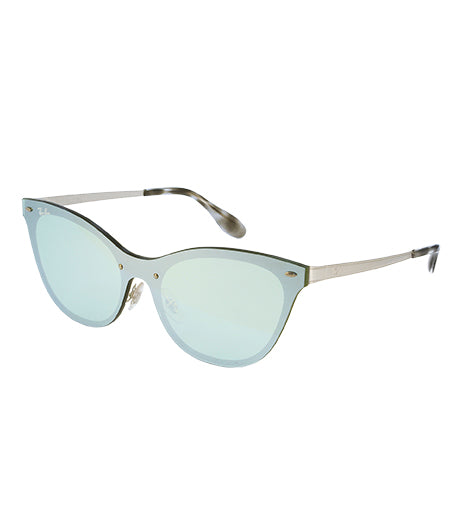 RayBan RB3580N Blaze Cat Eye 042/30 zelená dámské sluneční brýle 43x140 mm