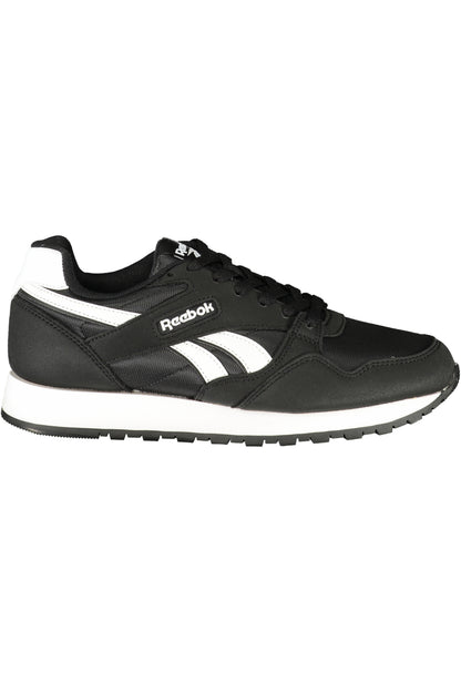 REEBOK MEN'S BLACK SPORTS FOOTWEAR