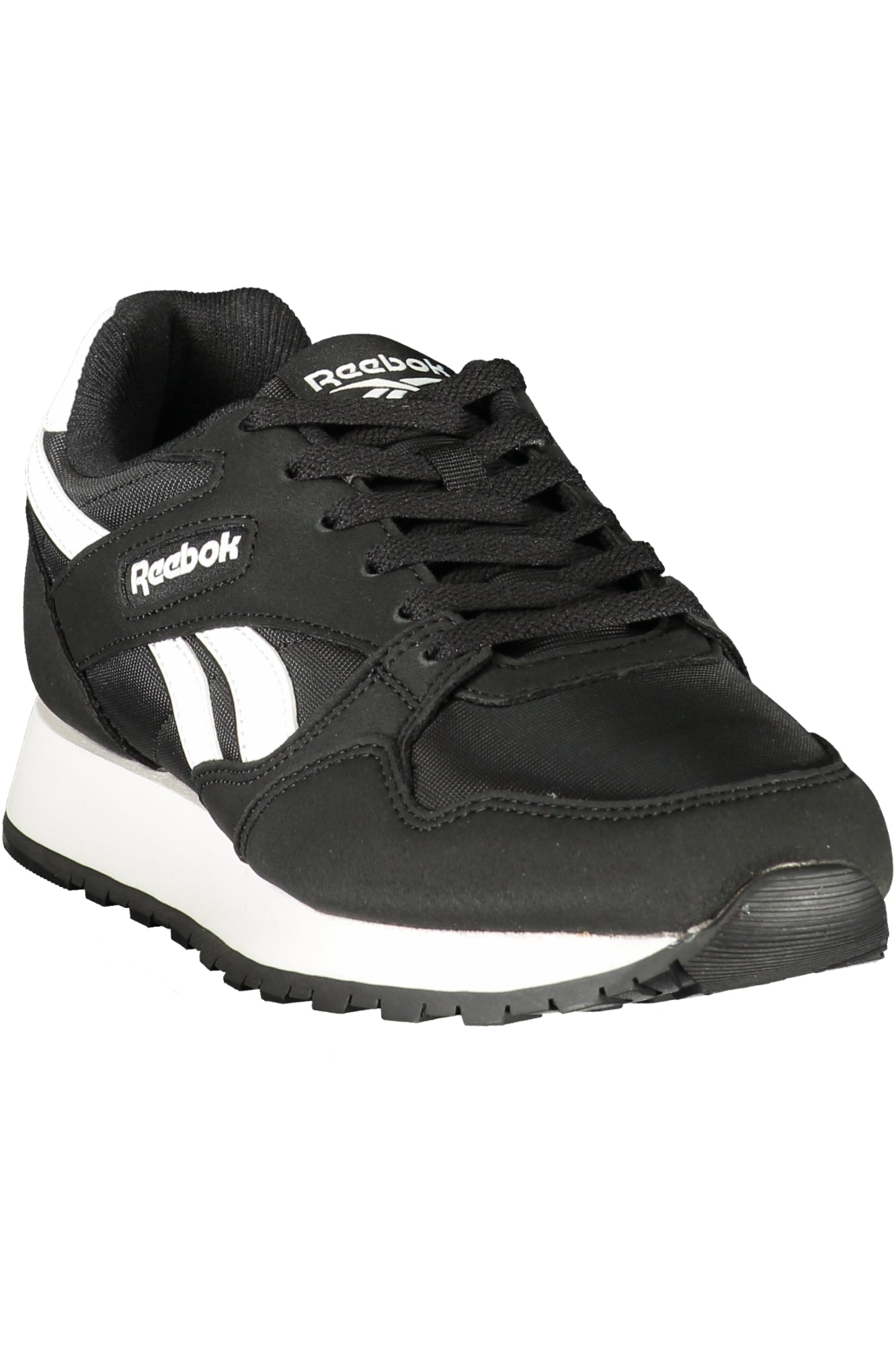 REEBOK MEN'S BLACK SPORTS FOOTWEAR