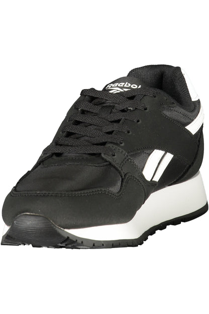 REEBOK MEN'S BLACK SPORTS FOOTWEAR