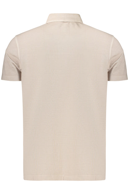 REFRIGIWEAR MEN'S SHORT-SLEEVE POLO SHIRT, BEIGE
