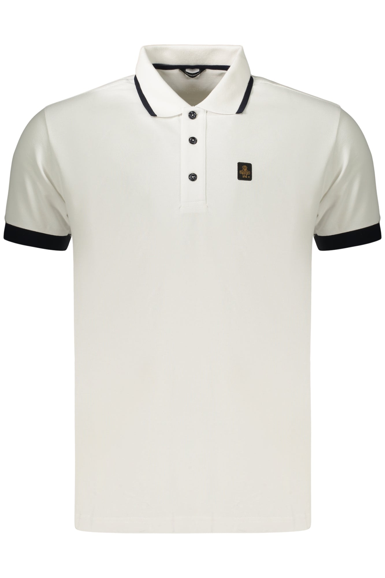 REFRIGIWEAR MEN'S SHORT-SLEEVE POLO SHIRT WHITE