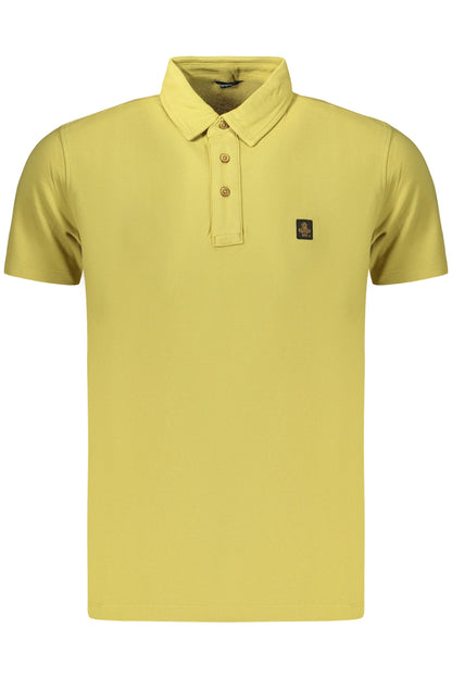 REFRIGIWEAR MEN'S SHORT-SLEEVE POLO SHIRT YELLOW