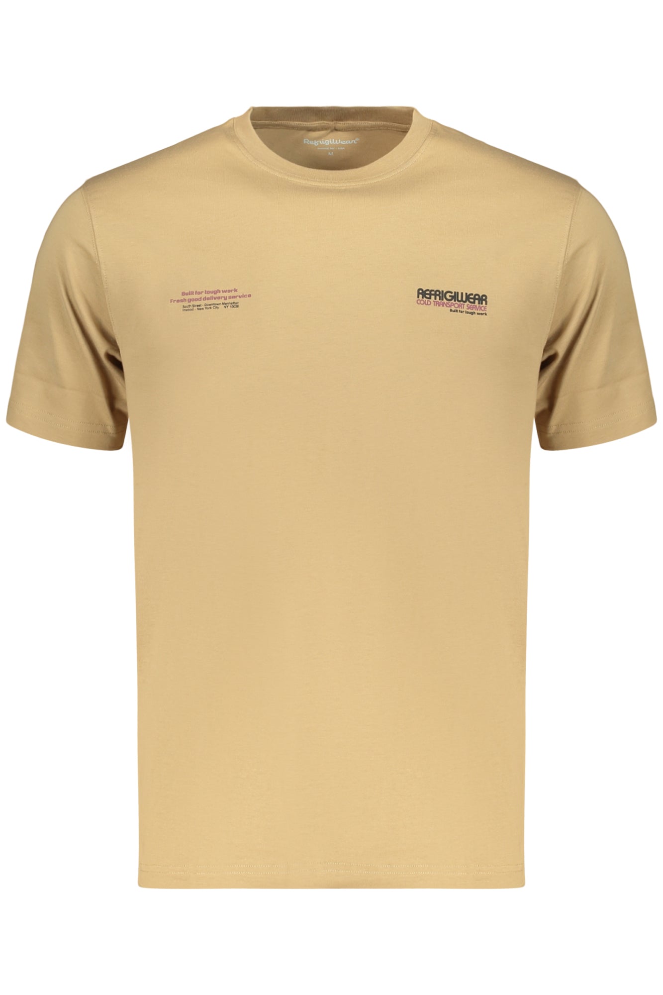 REFRIGIWEAR MEN'S SHORT-SLEEVE T-SHIRT, BROWN