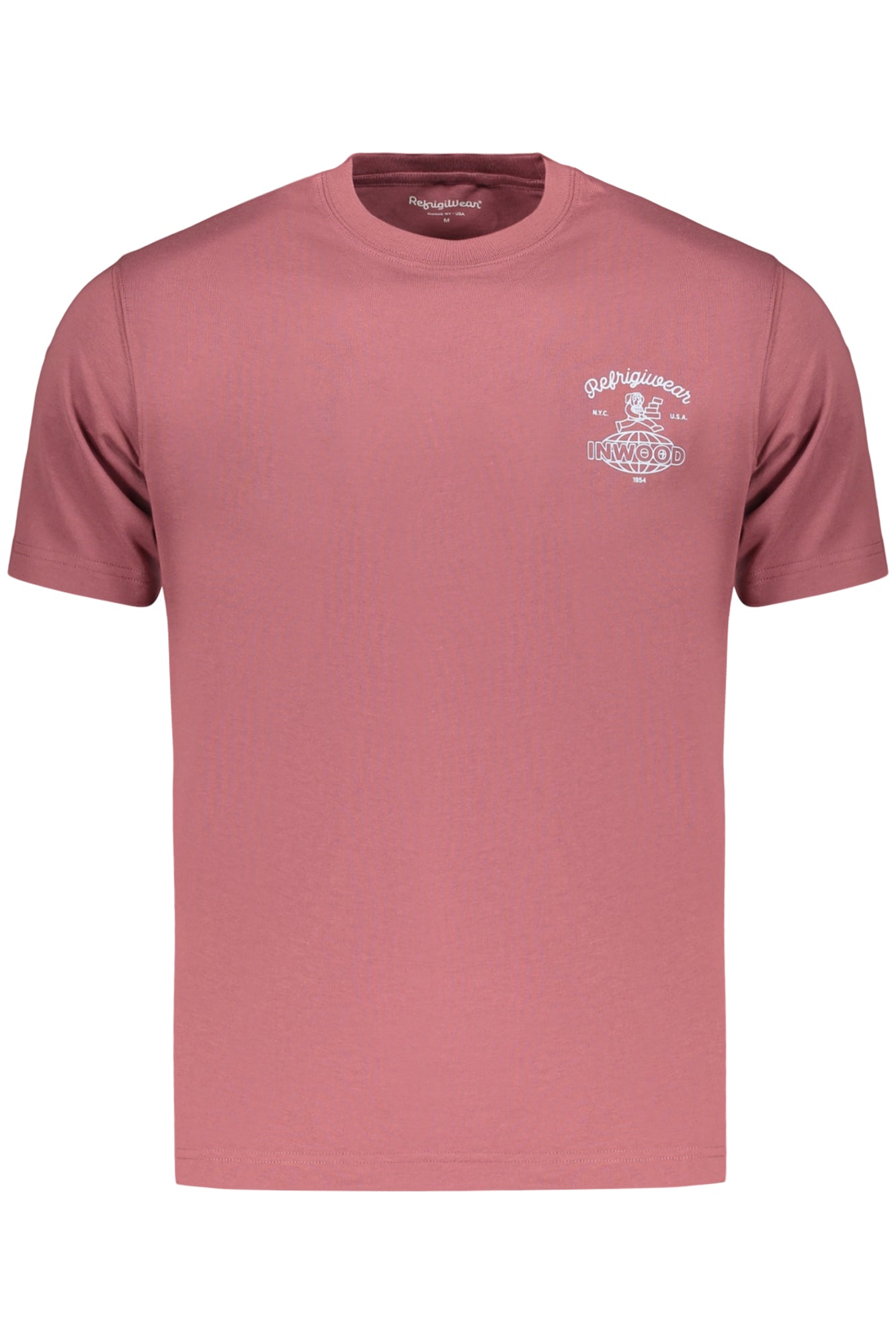 REFRIGIWEAR MEN'S SHORT-SLEEVED T-SHIRT, RED
