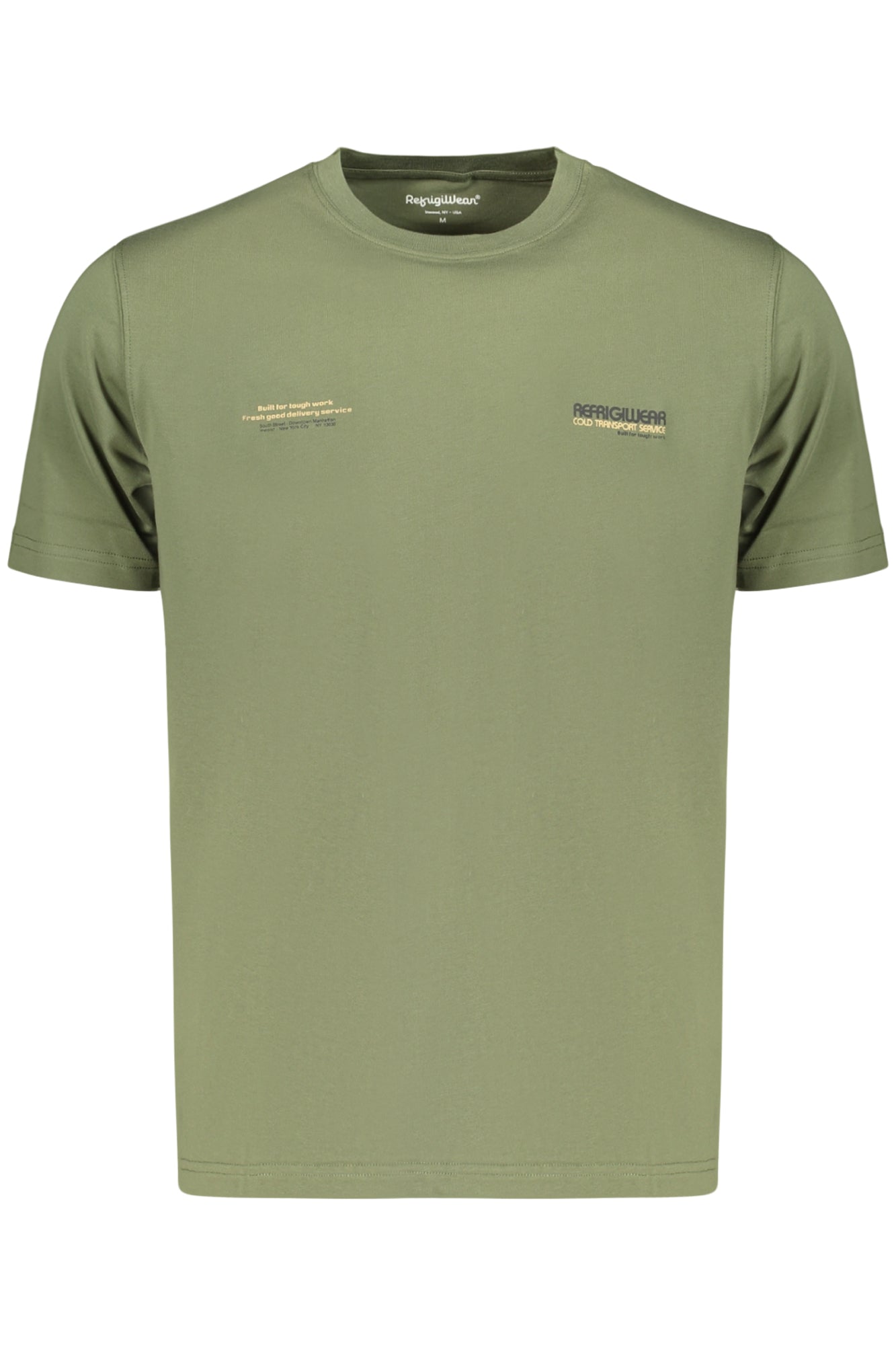 REFRIGIWEAR MEN'S SHORT-SLEEVED T-SHIRT, GREEN