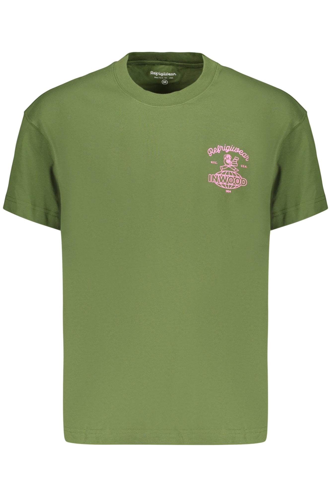 REFRIGIWEAR MEN'S SHORT-SLEEVED T-SHIRT, GREEN