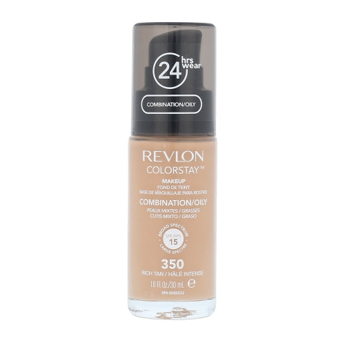 Revlon Colorstay Makeup Combination Oily Skin maquillaje para piel mixta a grasa 30 ml 350 Rich Tan
