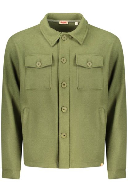 MEN'S GREEN LONG-SLEEVED RIFLE SHIRT