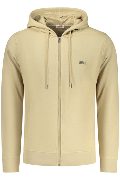 RIFLE MEN'S ZIP-UP SWEATSHIRT BEIGE