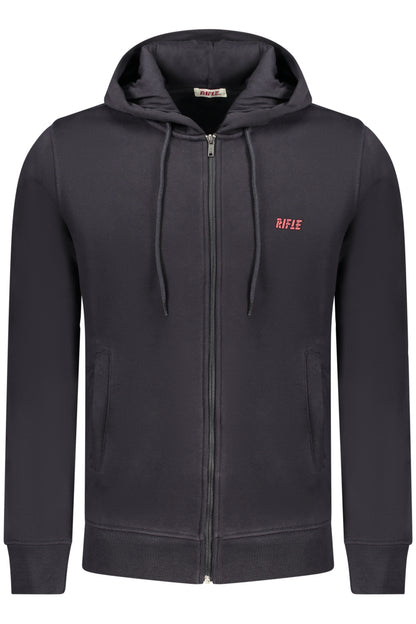 RIFLE MEN'S BLUE ZIP-UP SWEATSHIRT