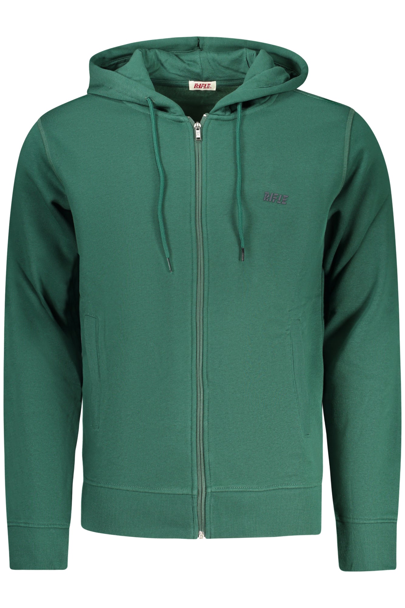 RIFLE MEN'S ZIP-UP SWEATSHIRT GREEN