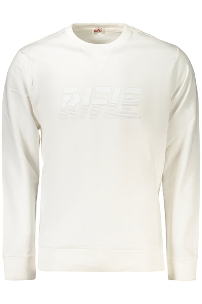 RIFLE MEN'S ZIP-UP SWEATSHIRT WHITE
