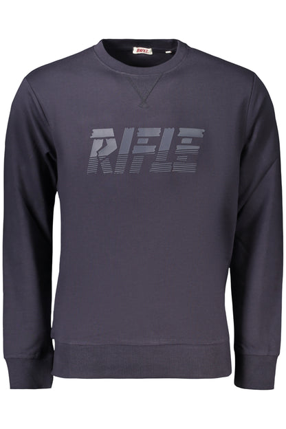 RIFLE MEN'S ZIP-UP SWEATSHIRT BLUE
