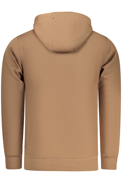 RIFLE MEN'S ZIP-UP SWEATSHIRT BROWN