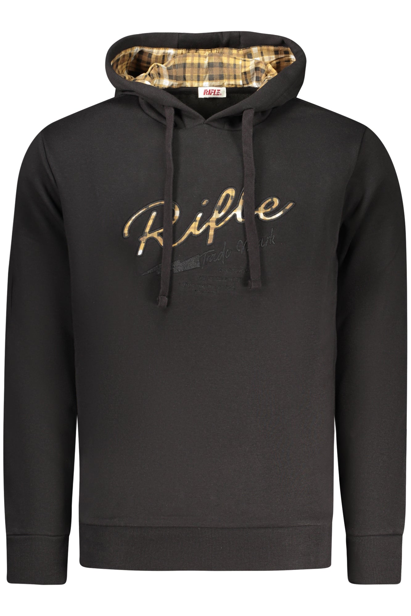 RIFLE MEN'S BLACK ZIP-UP SWEATSHIRT