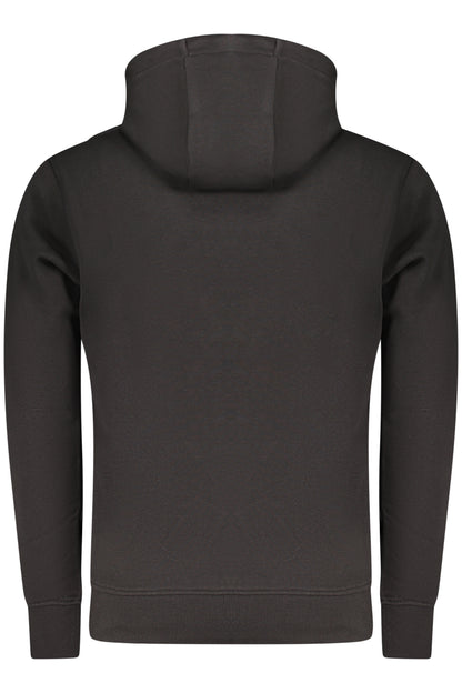 RIFLE MEN'S BLACK ZIP-UP SWEATSHIRT