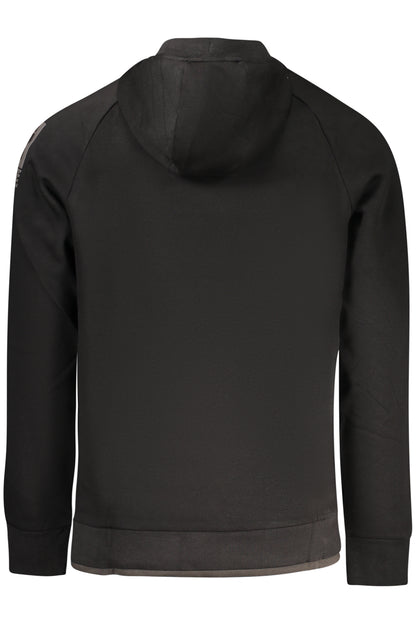 RIFLE MEN'S BLACK ZIP-UP SWEATSHIRT