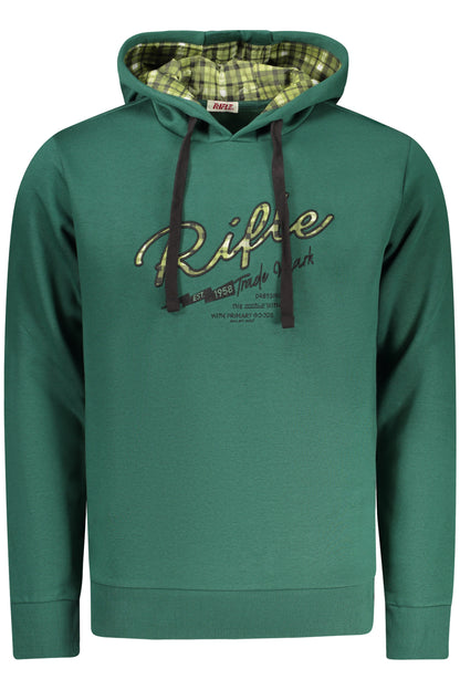 RIFLE MEN'S ZIP-UP SWEATSHIRT GREEN