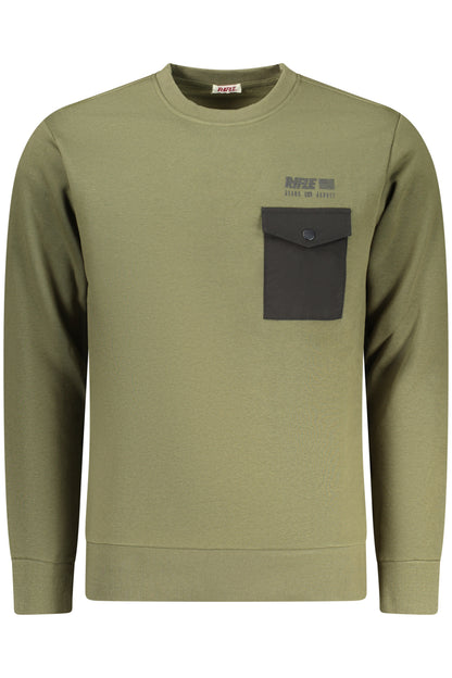 RIFLE MEN'S ZIP-UP SWEATSHIRT GREEN
