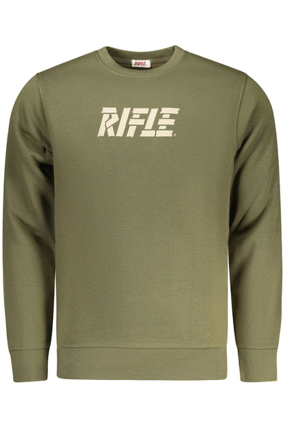 RIFLE MEN'S ZIP-UP SWEATSHIRT GREEN