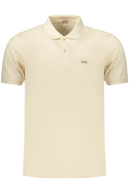 Men's Short-Sleeved Rifle Polo Shirt, Beige