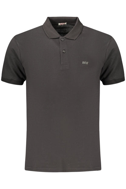 RIFLE POLO SHORT SLEEVE MEN'S BLACK