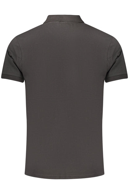 RIFLE POLO SHORT SLEEVE MEN'S BLACK